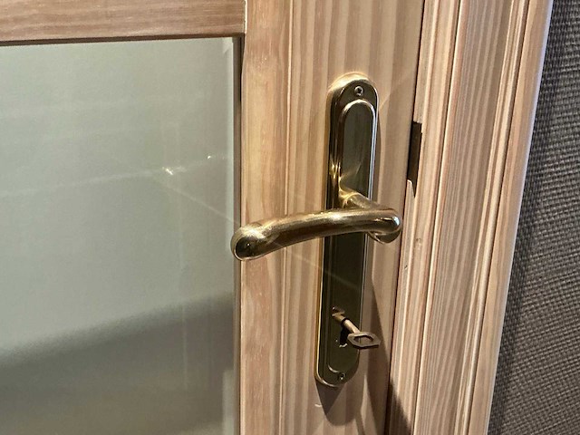 Massief eikenhouten binnendeur - afbeelding 2 van  4