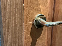 Massief eikenhouten binnendeur - afbeelding 3 van  4