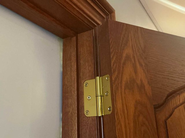 Massief eikenhouten binnendeur - afbeelding 3 van  3