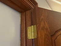 Massief eikenhouten binnendeur - afbeelding 3 van  3