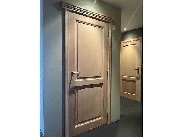 Massief eikenhouten binnendeur - afbeelding 2 van  5