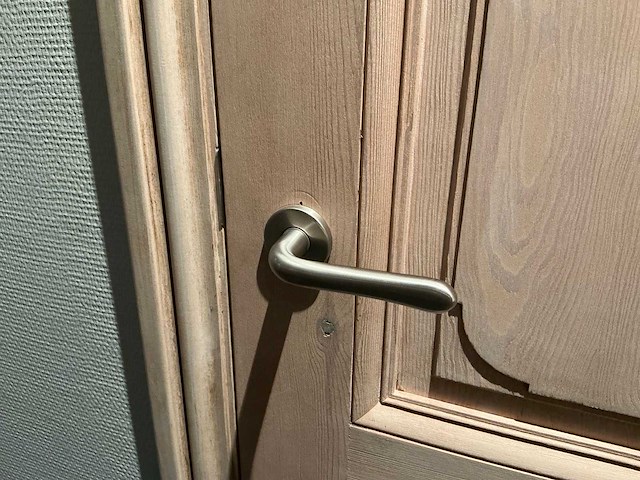 Massief eikenhouten binnendeur - afbeelding 3 van  5