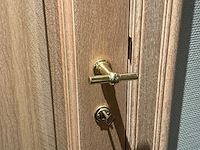 Massief eikenhouten binnendeur - afbeelding 2 van  3