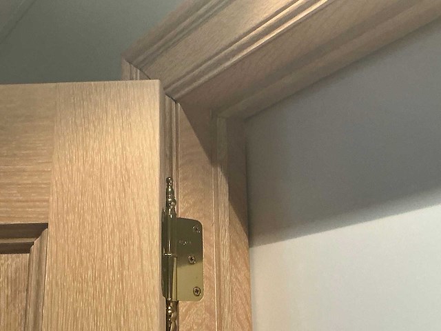 Massief eikenhouten binnendeur - afbeelding 3 van  3