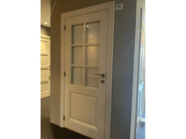 Massief eikenhouten binnendeur - afbeelding 2 van  5