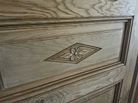 Massief eikenhouten binnendeur - afbeelding 3 van  5