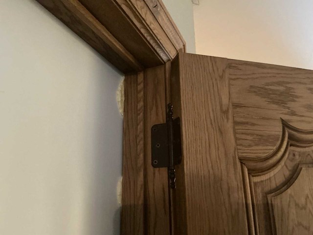 Massief eikenhouten binnendeur - afbeelding 4 van  5