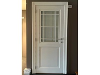 Massief eikenhouten binnendeur - afbeelding 1 van  5