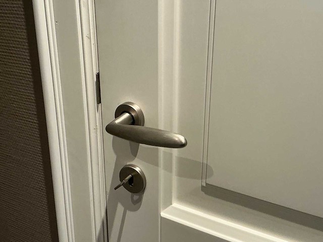 Massief eikenhouten binnendeur - afbeelding 2 van  3