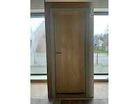 Massief eikenhouten binnendeur - afbeelding 1 van  6