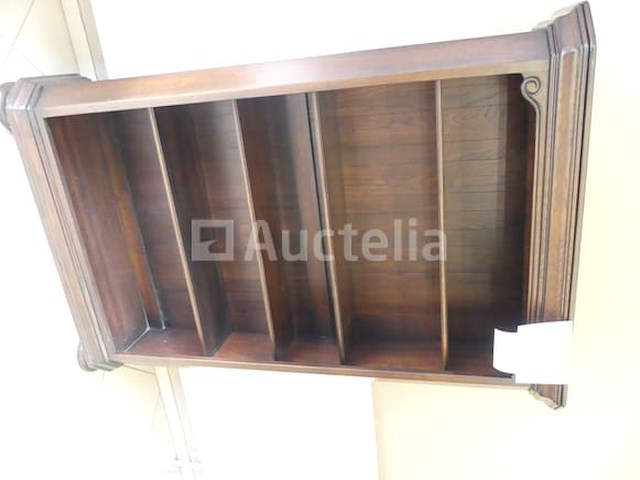 Massief eikenhouten boekenkast - afbeelding 3 van  4