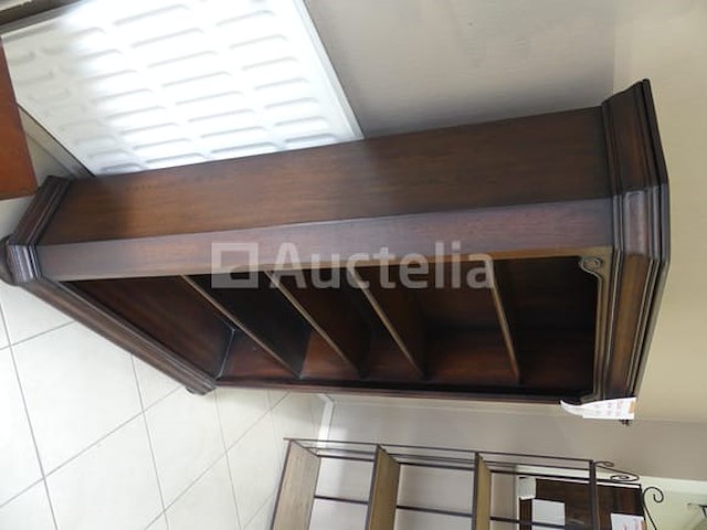 Massief eikenhouten boekenkast - afbeelding 4 van  4