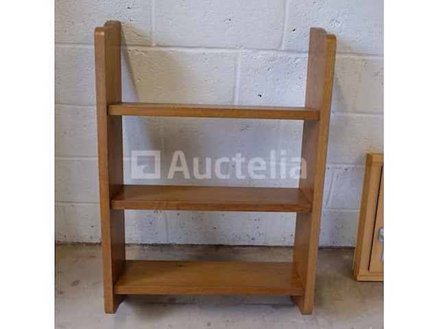 Massief eikenhouten boekenkast - afbeelding 2 van  5