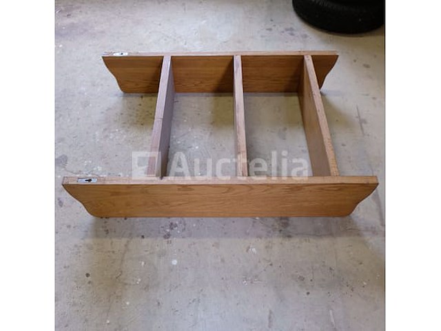 Massief eikenhouten boekenkast - afbeelding 5 van  5