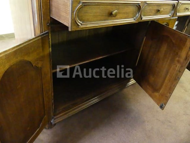 Massief eikenhouten dressoirkast - afbeelding 1 van  6