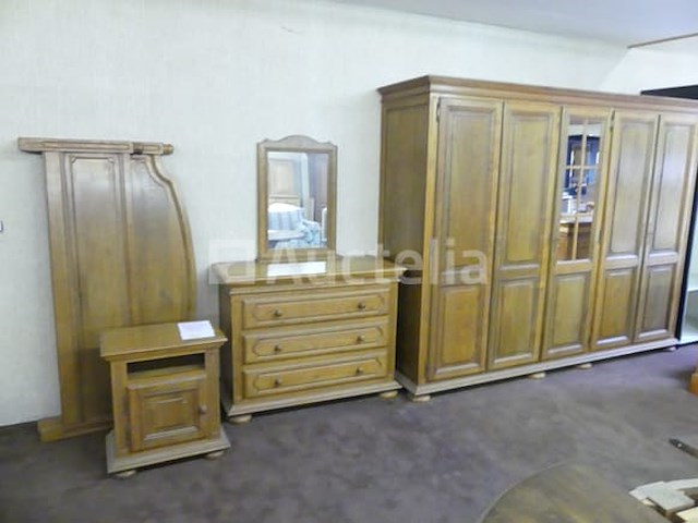 Massief eikenhouten slaapkamerset - afbeelding 4 van  4