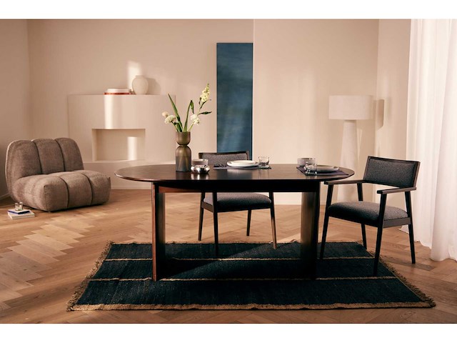 Massief essenfineer eettafel - afbeelding 13 van  14