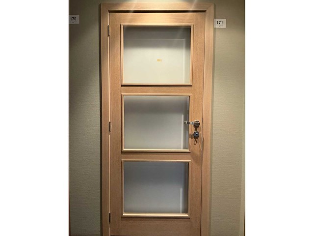 Massief houten binnendeur - afbeelding 1 van  4