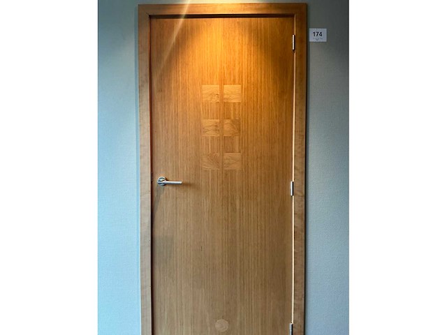 Massief houten binnendeur - afbeelding 1 van  5