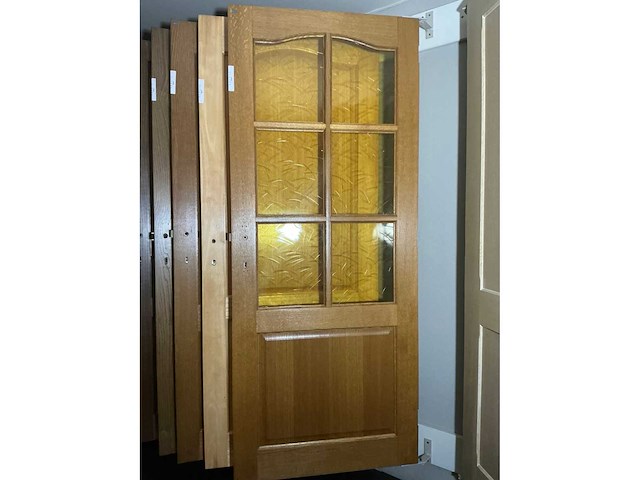 Massief houten binnendeur - afbeelding 1 van  3