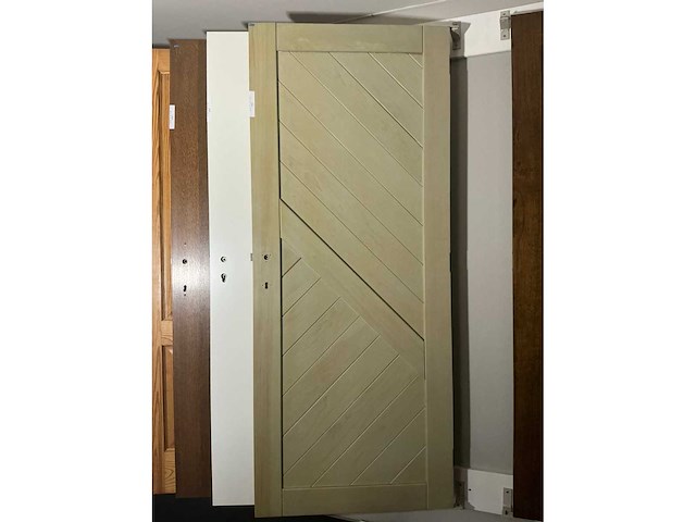 Massief houten binnendeur - afbeelding 1 van  3