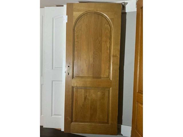 Massief houten binnendeur - afbeelding 1 van  3