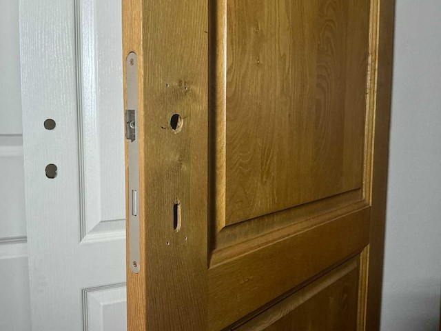 Massief houten binnendeur - afbeelding 2 van  3