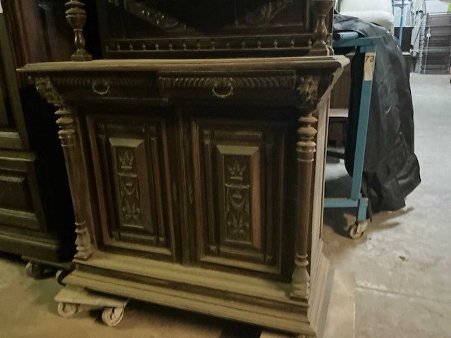 Massief houten buffetkast - afbeelding 3 van  4