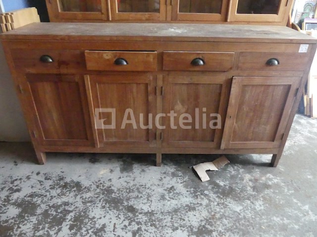 Massief houten dressoir - afbeelding 1 van  2