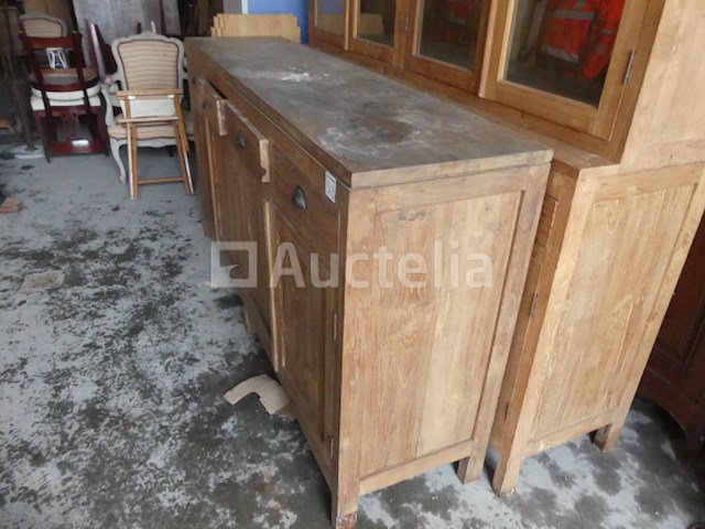 Massief houten dressoir - afbeelding 2 van  2
