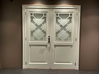 Massief houten dubbele binnendeur - afbeelding 1 van  3