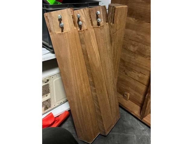 Massief houten eetkamertafel - afbeelding 3 van  3