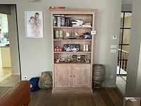 Massief houten opbergkast (2x) - afbeelding 1 van  10