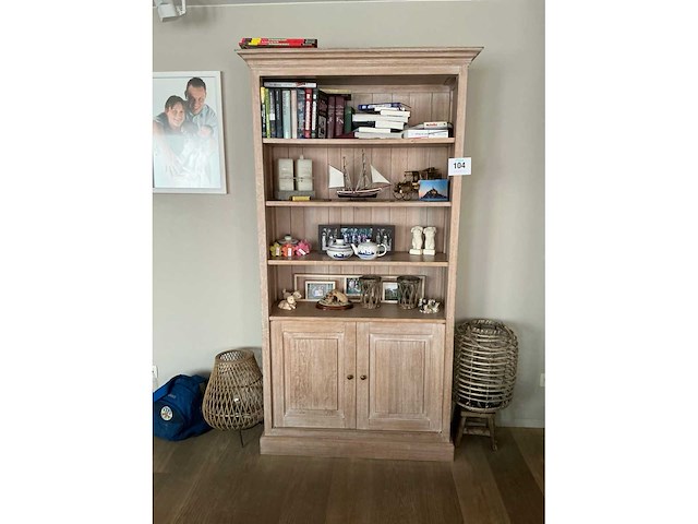 Massief houten opbergkast (2x) - afbeelding 3 van  10