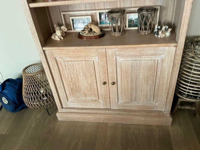 Massief houten opbergkast (2x) - afbeelding 7 van  10