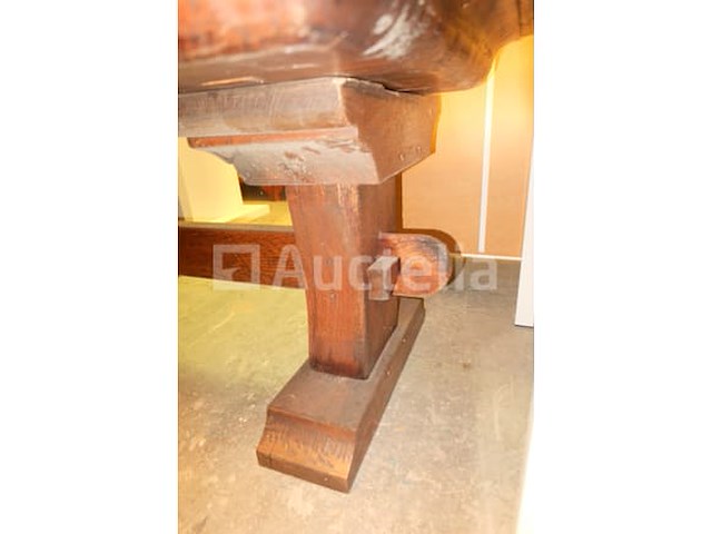 Massief houten salontafel - afbeelding 1 van  8