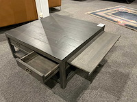 Massief houten salontafel - afbeelding 3 van  4