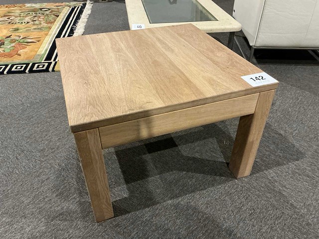 Massief houten salontafel - afbeelding 1 van  3