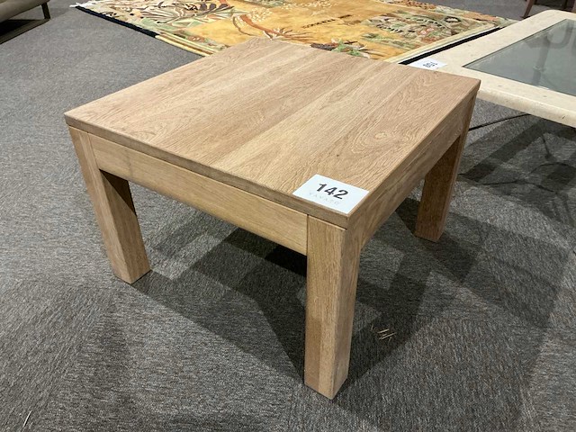 Massief houten salontafel - afbeelding 2 van  3
