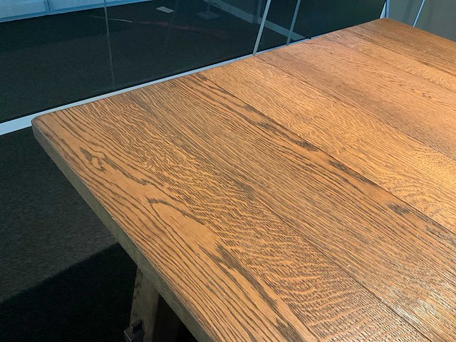Massief houten vergadertafel - afbeelding 9 van  9