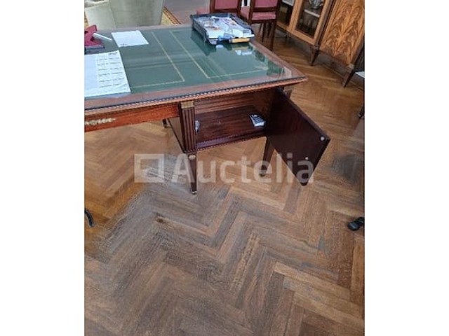 Massief mahoniehouten bureau - afbeelding 6 van  6