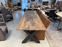 Massief oud houten tafel - afbeelding 3 van  3