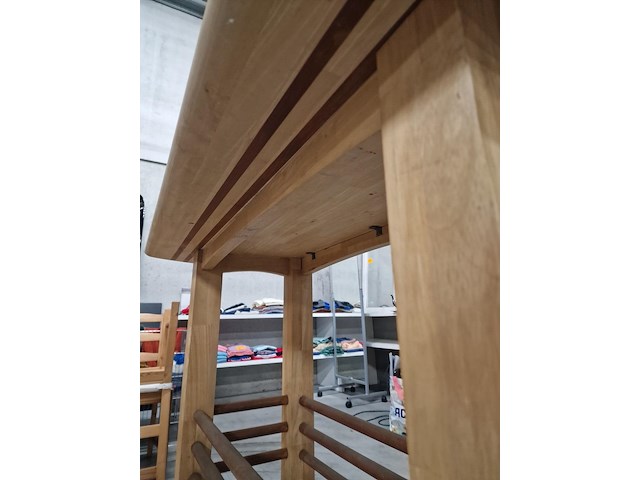 Massiefhouten designtafel - afbeelding 2 van  3