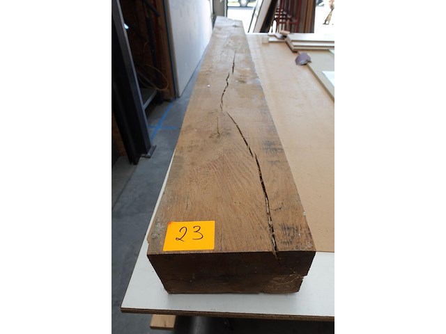 Massieve houten draagbalk - afbeelding 2 van  2