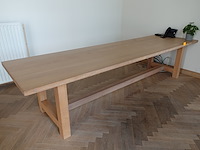 Massieve houten tafel - afbeelding 1 van  3