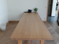 Massieve houten tafel - afbeelding 2 van  3