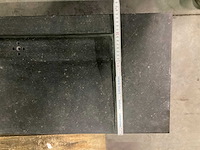 Massieve spoelbak in belgische blauwe steen rechthoekig - afbeelding 5 van  5