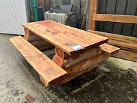 Massieve tuinbank (douglashout) - afbeelding 2 van  6