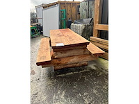 Massieve tuinbank (douglashout) - afbeelding 3 van  6