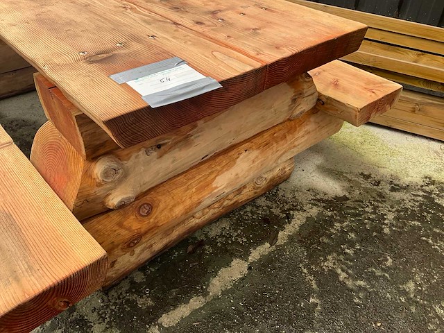 Massieve tuinbank (douglashout) - afbeelding 4 van  6